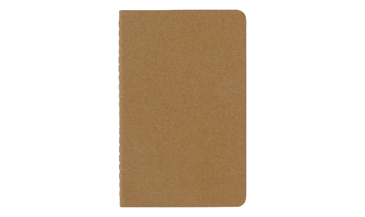 Moleskine Cahier Pocket Journal 90x140 Kraft Brown - Plain or Ruled