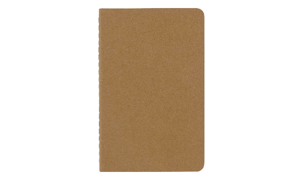 Moleskine Cahier Pocket Journal 90x140 Kraft Brown - Plain or Ruled