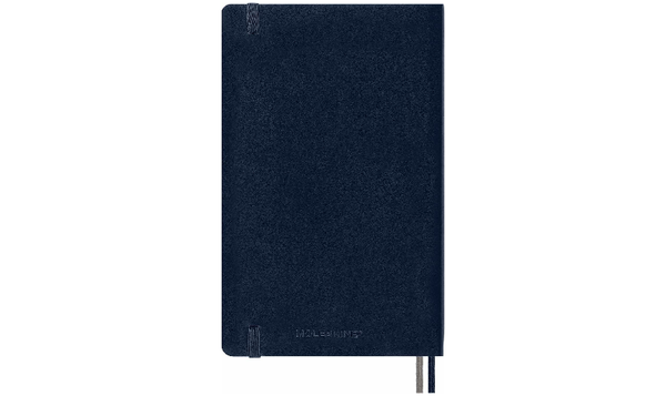 Moleskine Classic Collection Expanded Soft Cover Large Notebook - Sapphire Blue