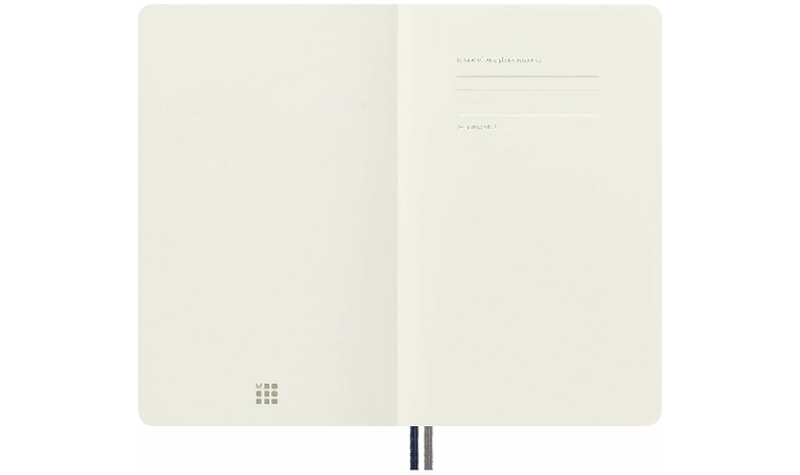 Moleskine Classic Collection Expanded Soft Cover Large Notebook - Sapphire Blue