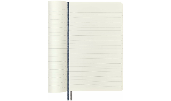 Moleskine Classic Collection Expanded Soft Cover Large Notebook - Sapphire Blue