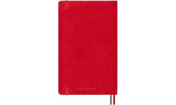 Moleskine Classic Collection Expanded Soft Cover Large Notebook - Scarlet Red