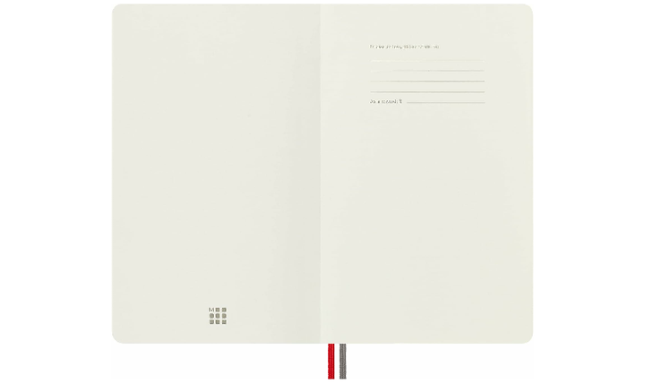 Moleskine Classic Collection Expanded Soft Cover Large Notebook - Scarlet Red