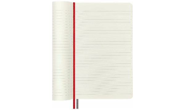 Moleskine Classic Collection Expanded Soft Cover Large Notebook - Scarlet Red