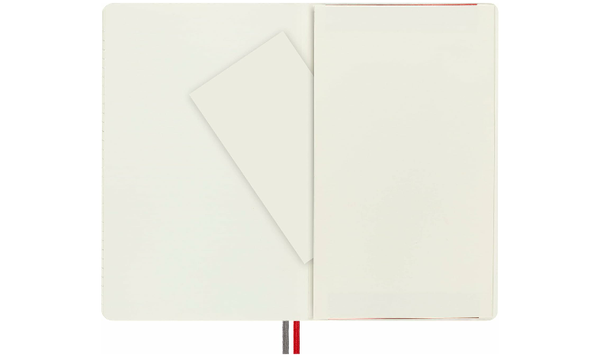 Moleskine Classic Collection Expanded Soft Cover Large Notebook - Scarlet Red