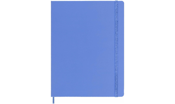 Moleskine Classic Collection Extra Large Hard Cover Notebook - Hydrangea Blue