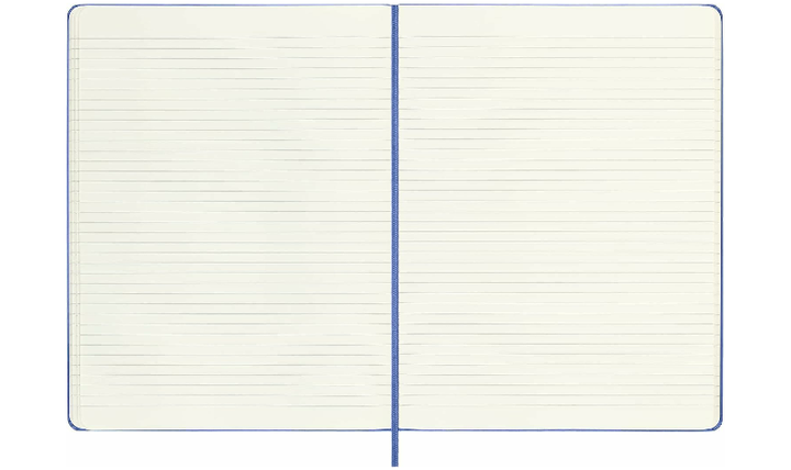 Moleskine Classic Collection Extra Large Hard Cover Notebook - Hydrangea Blue