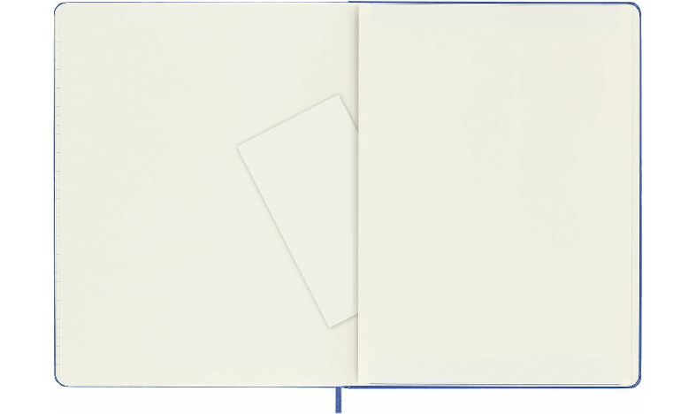 Moleskine Classic Collection Extra Large Hard Cover Notebook - Hydrangea Blue
