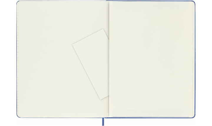 Moleskine Classic Collection Extra Large Hard Cover Notebook - Hydrangea Blue