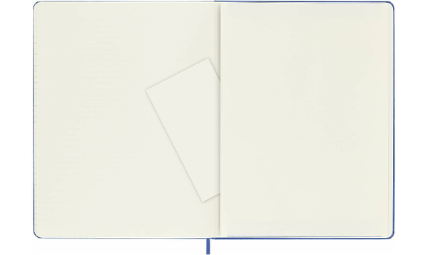Moleskine Classic Collection Extra Large Hard Cover Notebook - Hydrangea Blue