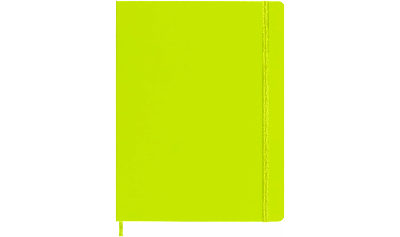 Moleskine Classic Collection Extra Large Hard Cover Notebook - Lemon Green