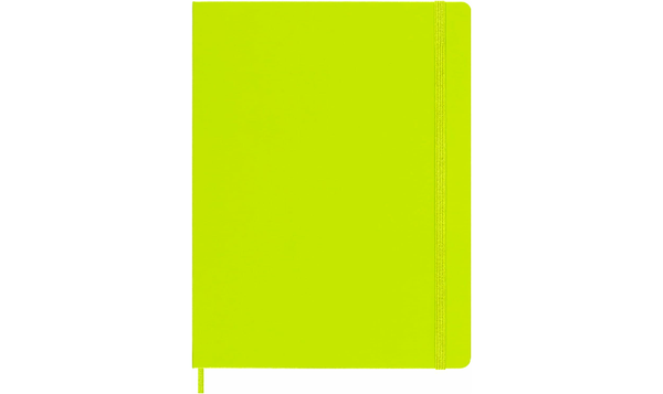 Moleskine Classic Collection Extra Large Hard Cover Notebook - Lemon Green