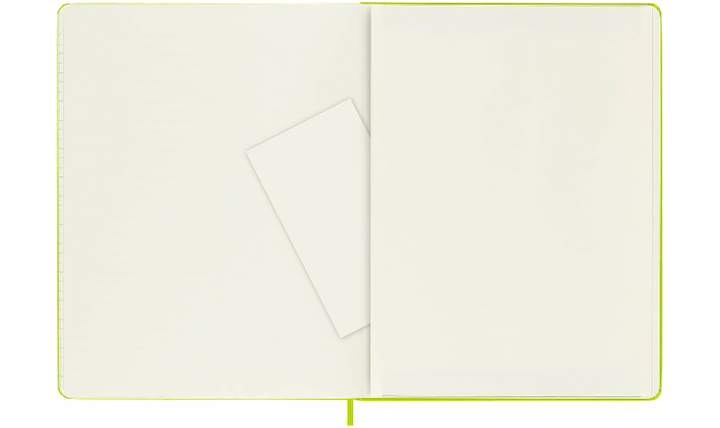 Moleskine Classic Collection Extra Large Hard Cover Notebook - Lemon Green