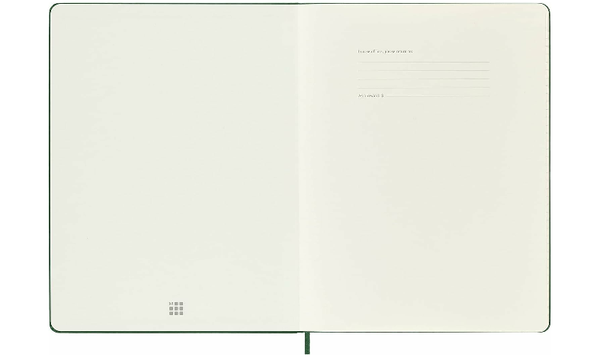 Moleskine Classic Collection Extra Large Hard Cover Notebook - Myrtle Green