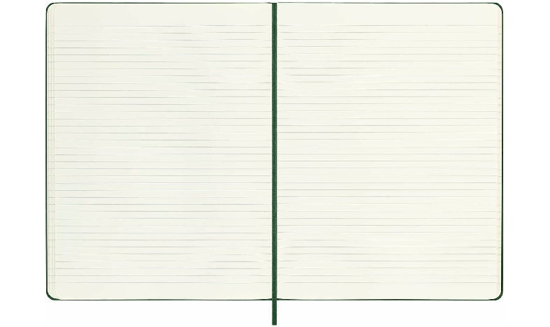 Moleskine Classic Collection Extra Large Hard Cover Notebook - Myrtle Green
