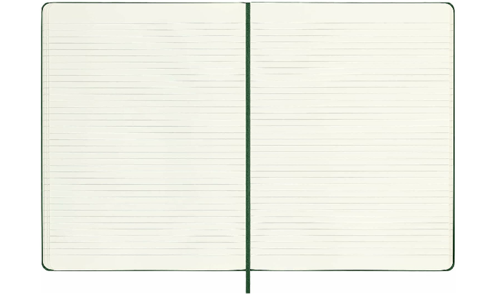 Moleskine Classic Collection Extra Large Hard Cover Notebook - Myrtle Green