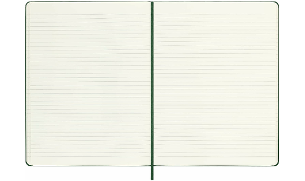 Moleskine Classic Collection Extra Large Hard Cover Notebook - Myrtle Green