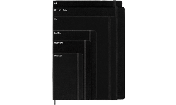 Moleskine Classic Collection Pocket Hard Cover Notebook - Scarlet Red