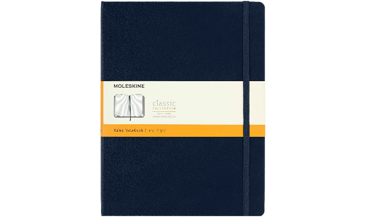 Moleskine Classic Collection Extra Large Hard Cover Notebook - Sapphire Blue