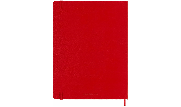 Moleskine Classic Collection Extra Large Hard Cover Notebook - Scarlet Red