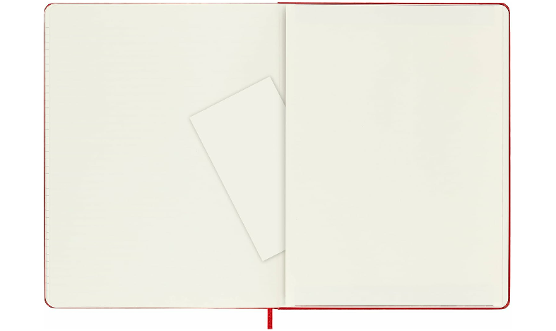 Moleskine Classic Collection Extra Large Hard Cover Notebook - Scarlet Red