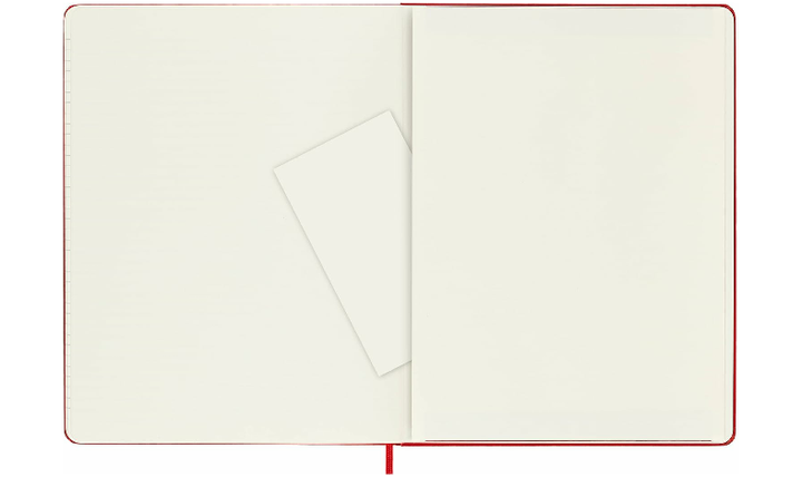 Moleskine Classic Collection Extra Large Hard Cover Notebook - Scarlet Red