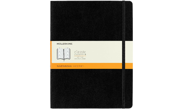 Moleskine Classic Collection Extra Large Soft Cover Notebook - Black