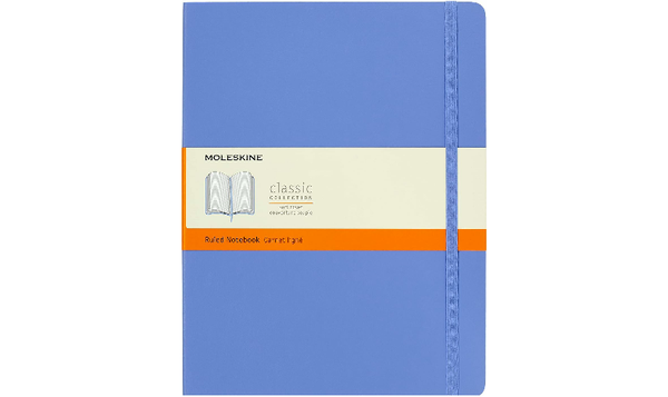Moleskine Classic Collection Extra Large Soft Cover Notebook - Hydrangea Blue