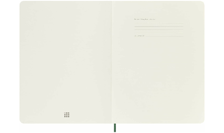 Moleskine Soft Cover Notebook – Green