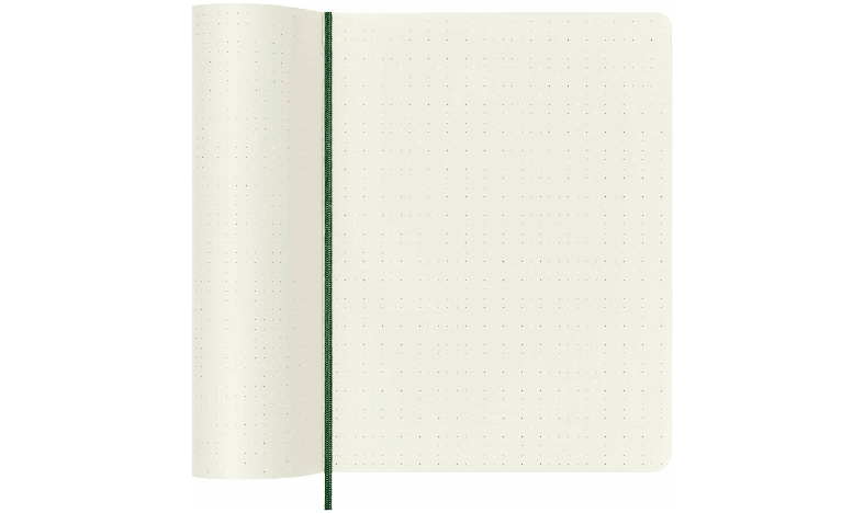 Moleskine Soft Cover Notebook – Green