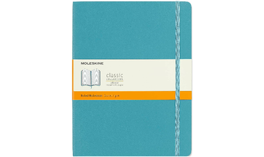 Moleskine Classic Collection Extra Large Soft Cover Notebook - Reef Blue - Ruled