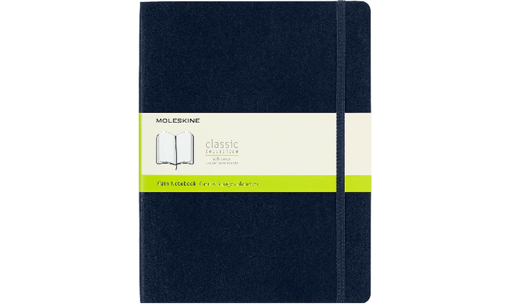 Moleskine Classic Collection Extra Large Soft Cover Notebook - Sapphire Blue