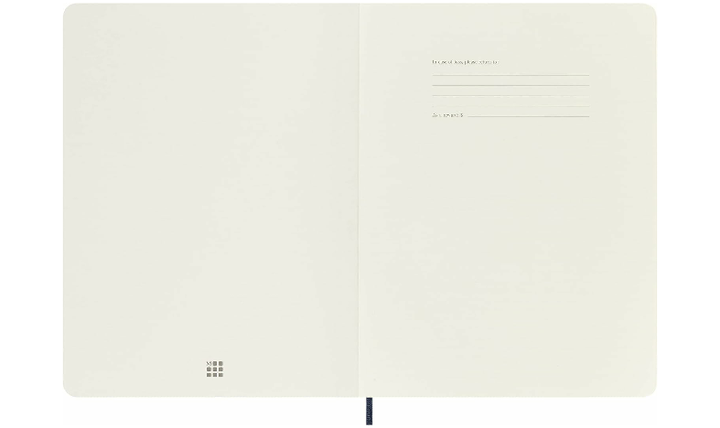 Moleskine Classic Collection Extra Large Soft Cover Notebook - Sapphire Blue