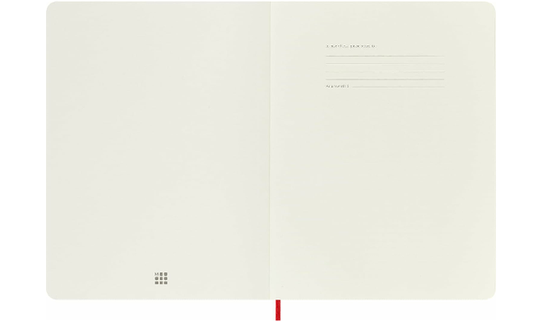 Moleskine Classic Collection Extra Large Soft Cover Notebook - Scarlet Red