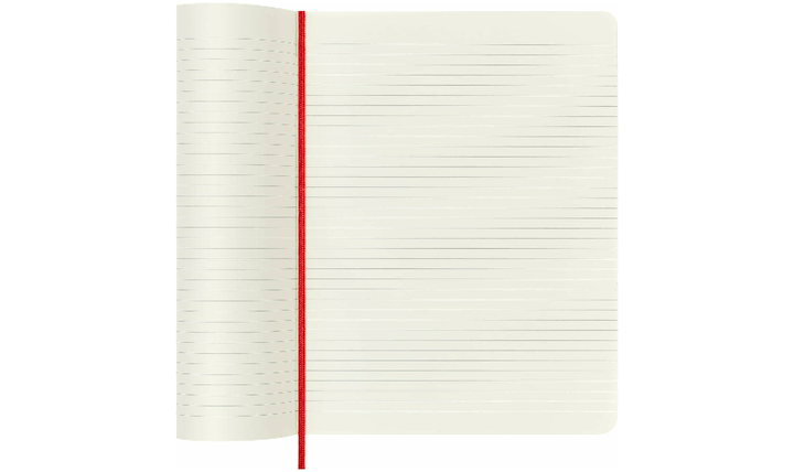 Moleskine Classic Collection Extra Large Soft Cover Notebook - Scarlet Red