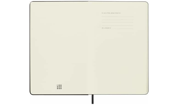 Moleskine Classic Collection Large Hard Cover Notebook - Black