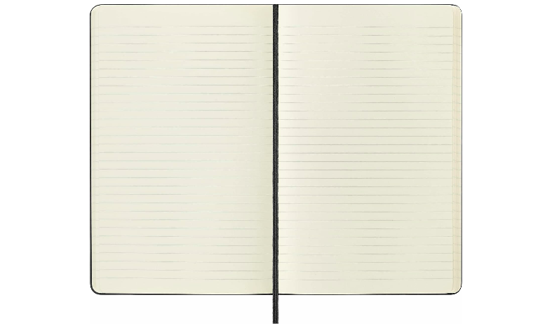 Moleskine Classic Collection Large Hard Cover Notebook - Black