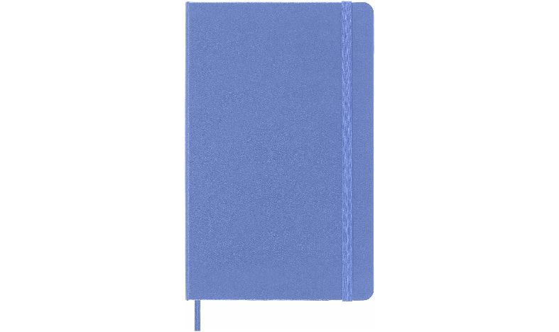 Moleskine Classic Collection Large Hard Cover Notebook - Hydrangea Blue