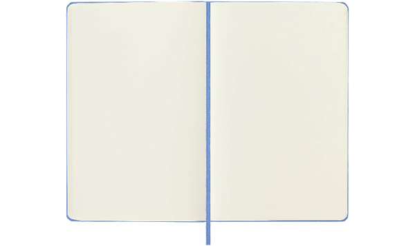 Moleskine Classic Collection Large Hard Cover Notebook - Hydrangea Blue