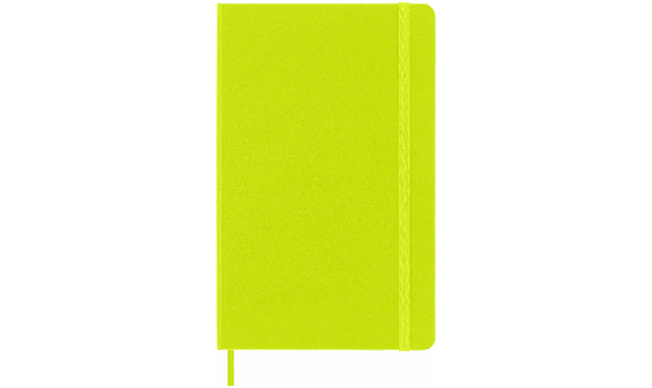 Moleskine Classic Collection Large Hard Cover Notebook - Lemon Green