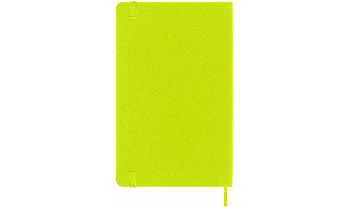 Moleskine Classic Collection Large Hard Cover Notebook - Lemon Green