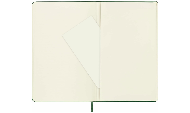 Moleskine Classic Collection Large Hard Cover Notebook - Myrtle Green