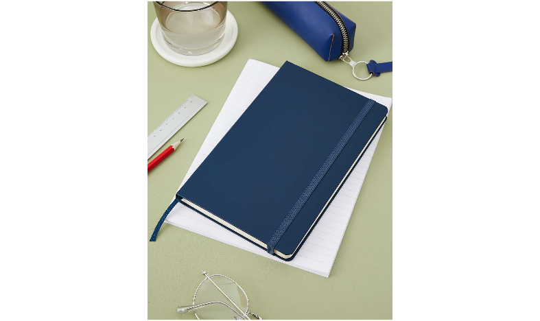 Moleskine Classic Collection Large Hard Cover Notebook - Sapphire Blue
