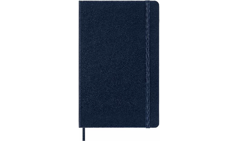 Moleskine Classic Collection Large Hard Cover Notebook - Sapphire Blue