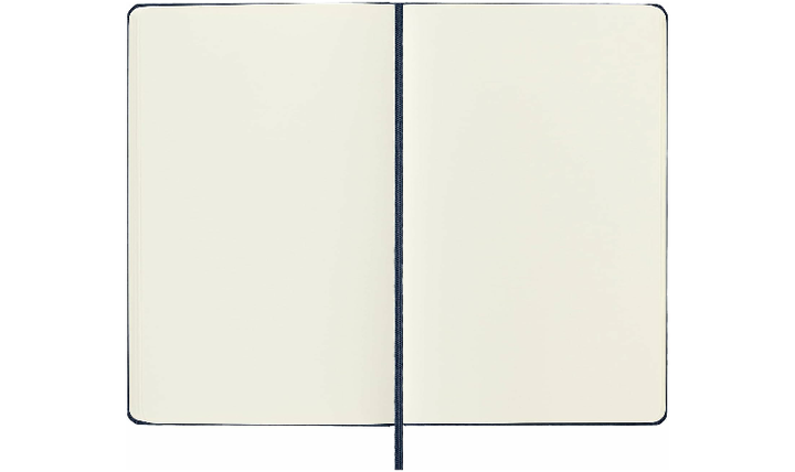 Moleskine Classic Collection Large Hard Cover Notebook - Sapphire Blue