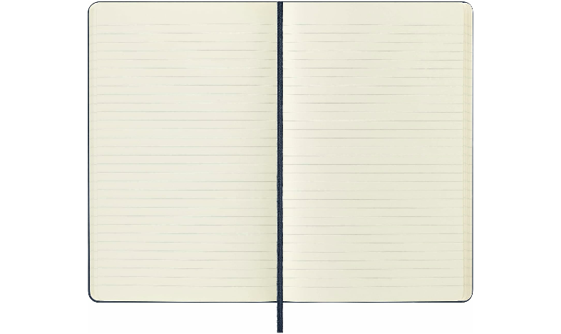 Moleskine Classic Collection Large Hard Cover Notebook - Sapphire Blue