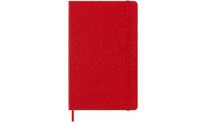 Moleskine Classic Collection Large Hard Cover Notebook - Scarlet Red