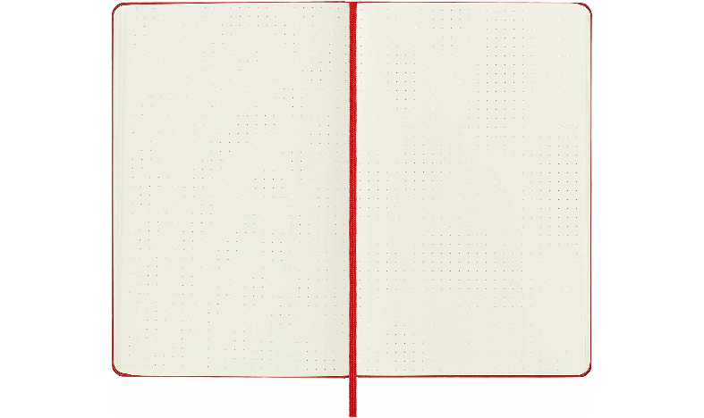 Moleskine Classic Collection Large Hard Cover Notebook - Scarlet Red