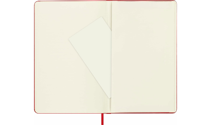 Moleskine Classic Collection Large Hard Cover Notebook - Scarlet Red
