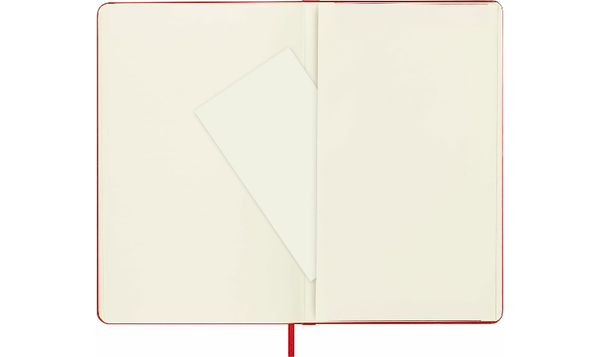 Moleskine Classic Collection Large Hard Cover Notebook - Scarlet Red
